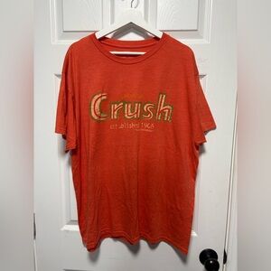 Men’s modern Orange Crush Graphic T-Shirt size XL